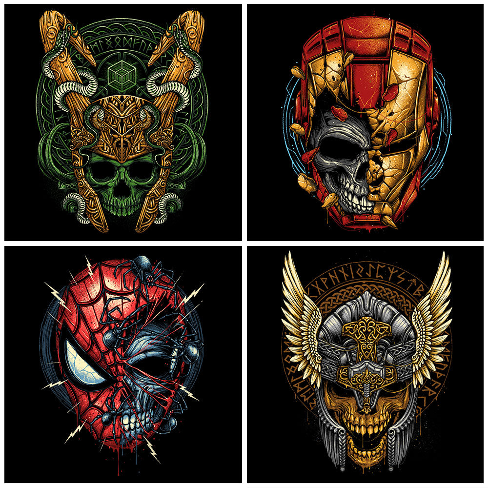 Entire Infinity Skull Collection