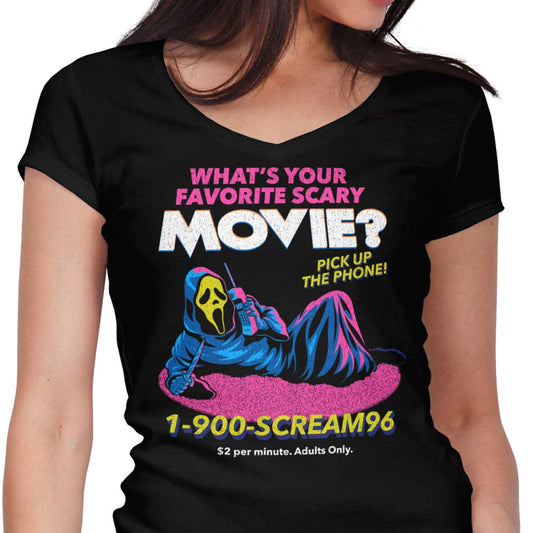 1-900 Scream - Women's V-Neck