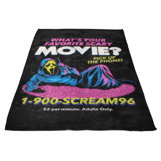 1-900 Scream - Fleece Blanket