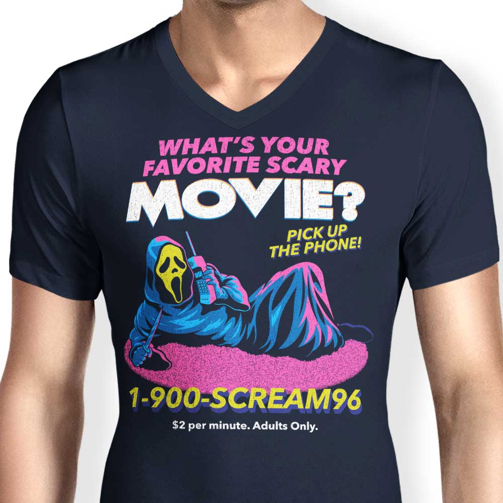 1-900 Scream - Men's V-Neck