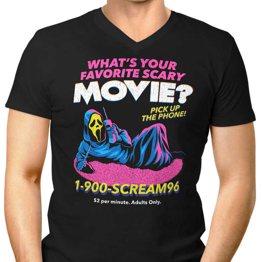 1-900 Scream - Men's V-Neck