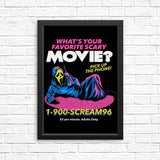 1-900 Scream - Posters & Prints