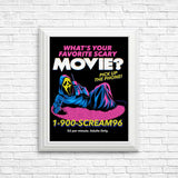 1-900 Scream - Posters & Prints