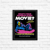 1-900 Scream - Posters & Prints