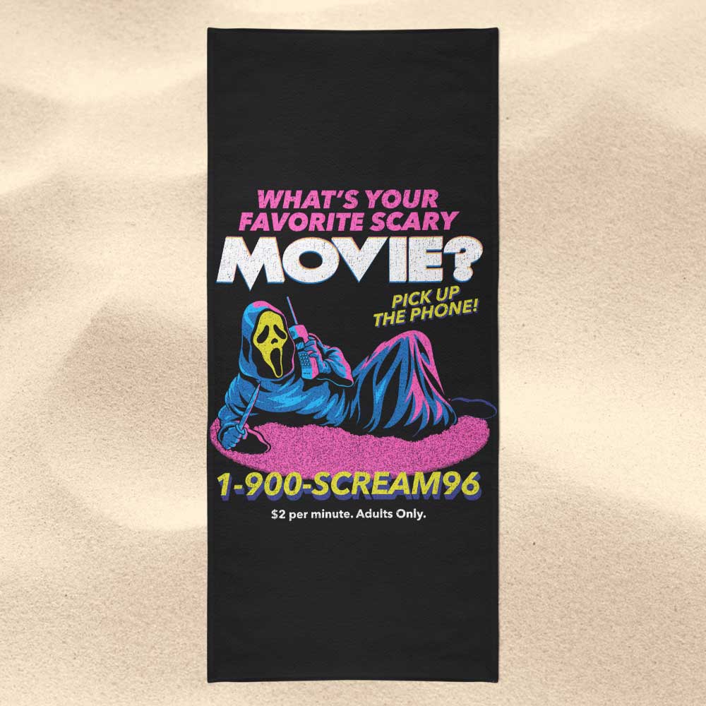 1-900 Scream - Towel