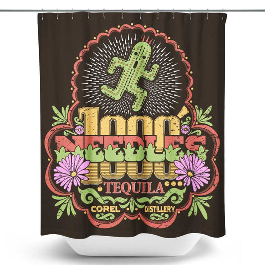 1000 Needles Tequila - Shower Curtain