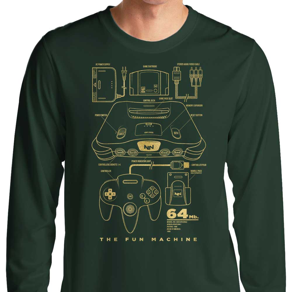 64-Bit - Long Sleeve T-Shirt