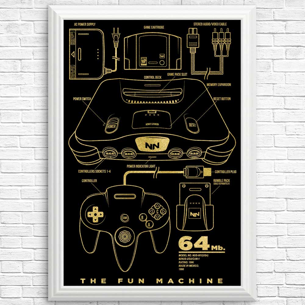 64-Bit - Posters & Prints