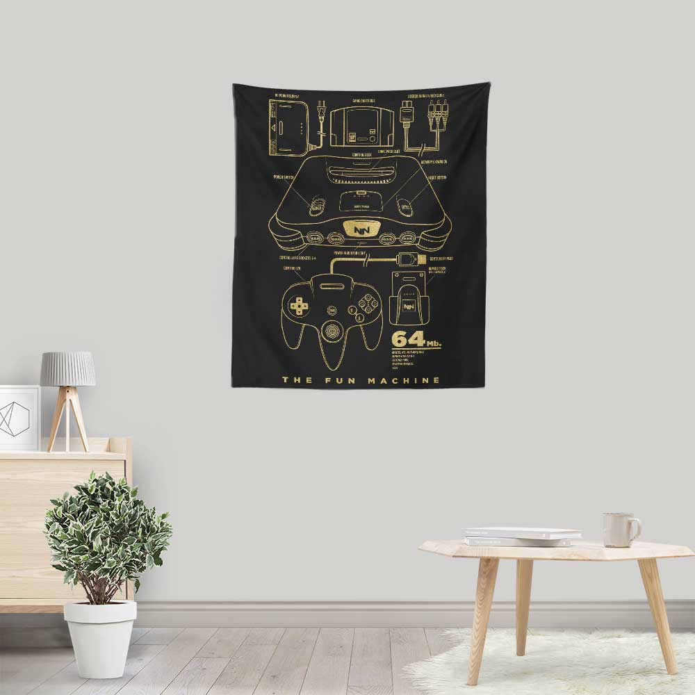 64-Bit - Wall Tapestry