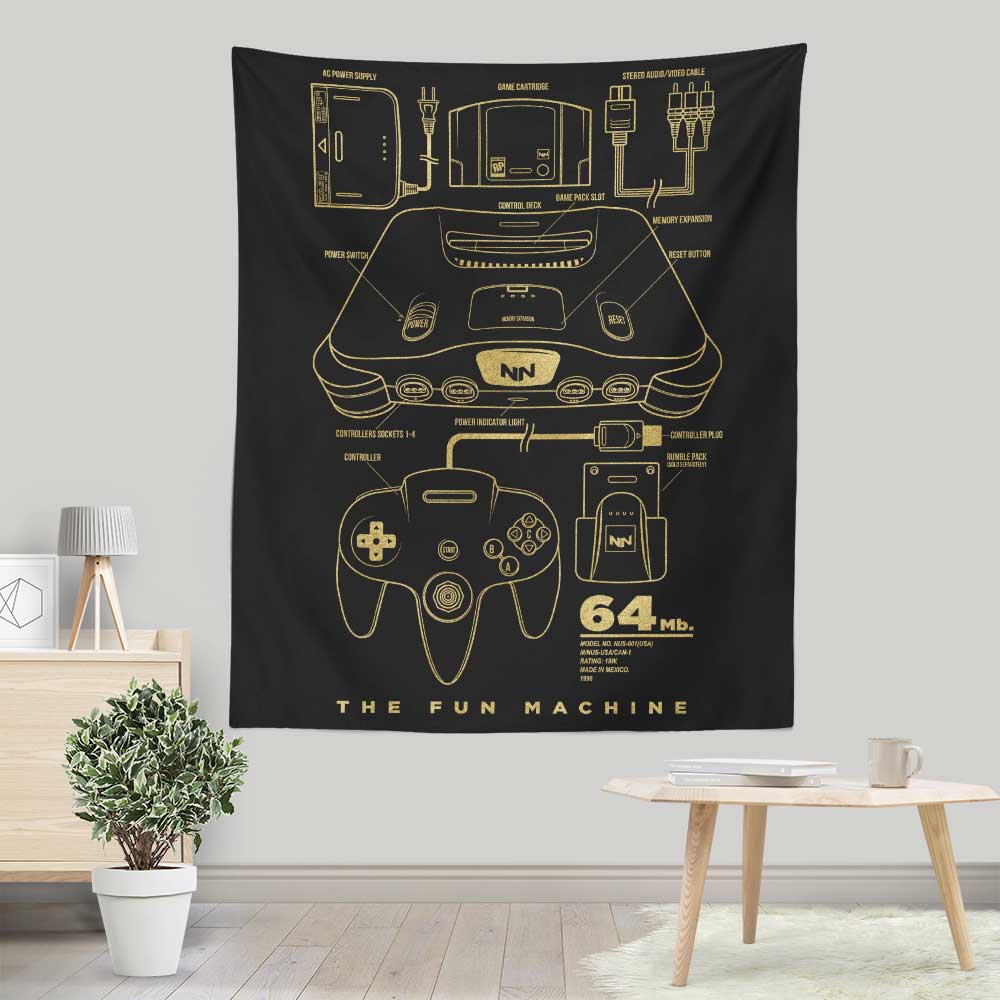 64-Bit - Wall Tapestry