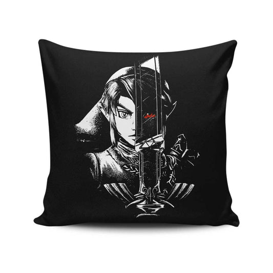 A Hero's Dark Reflection - Throw Pillow