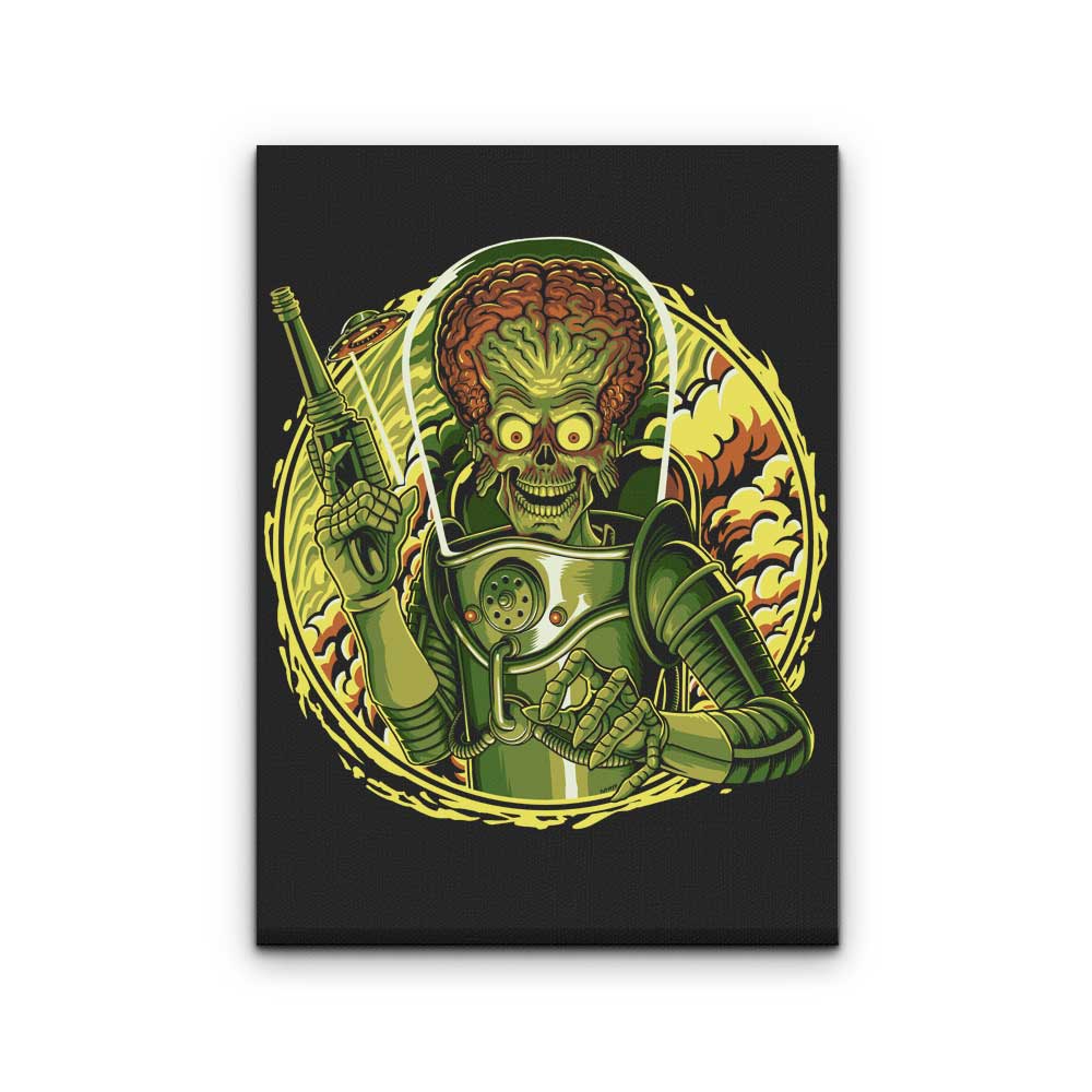 Ack, Ack Attack - Canvas Print