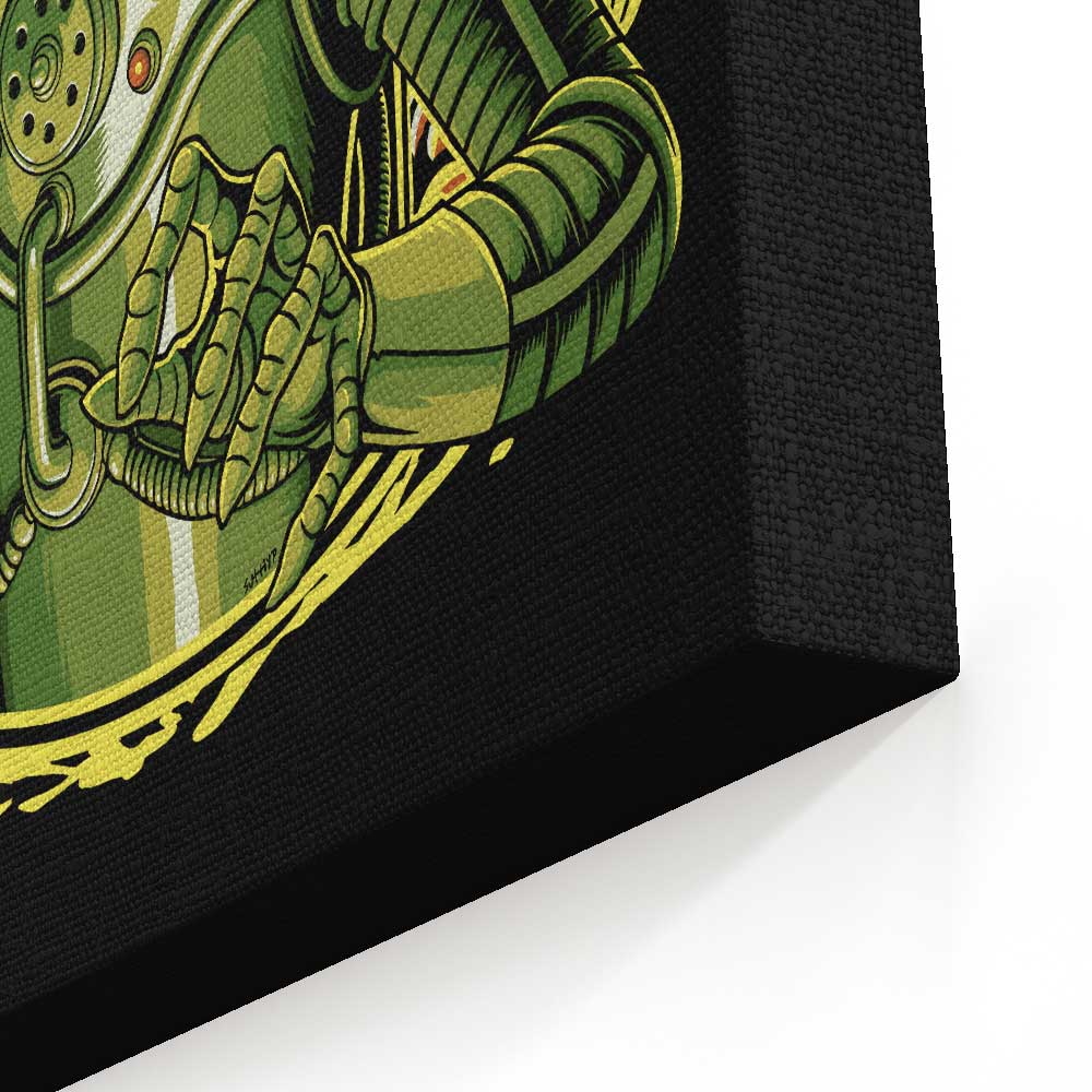 Ack, Ack Attack - Canvas Print