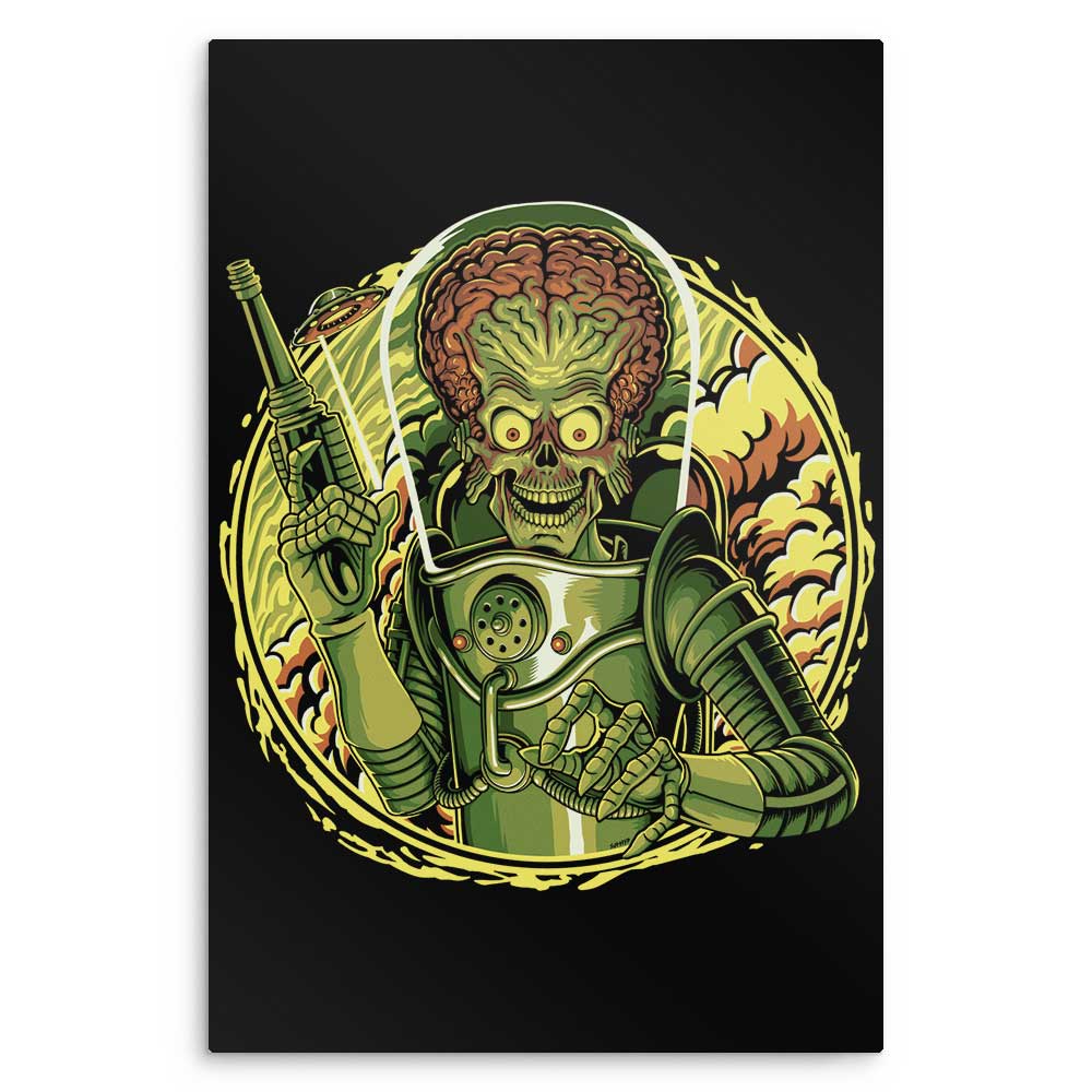 Ack, Ack Attack - Metal Print