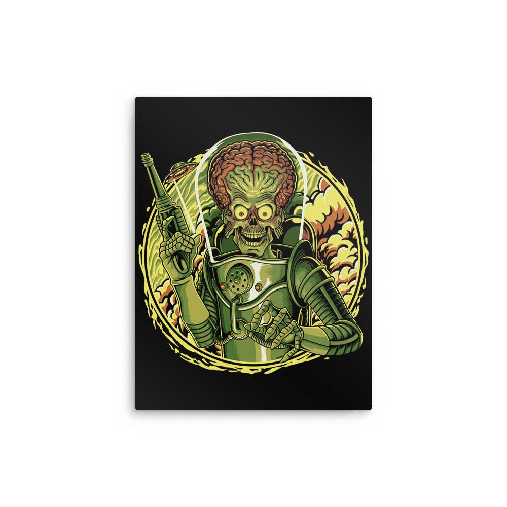 Ack, Ack Attack - Metal Print