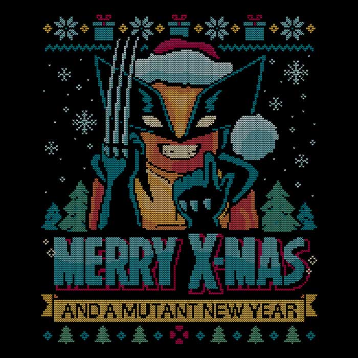 Adamantium Xmas - Women's V-Neck