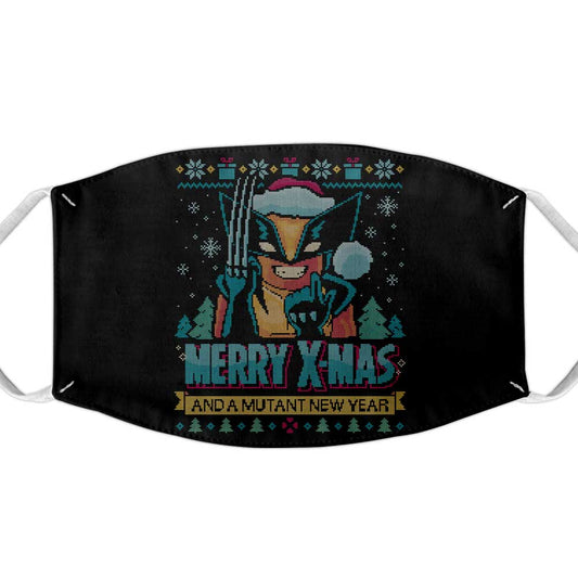 Adamantium Xmas - Face Mask