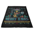 Adamantium Xmas - Fleece Blanket