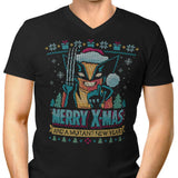 Adamantium Xmas - Men's V-Neck