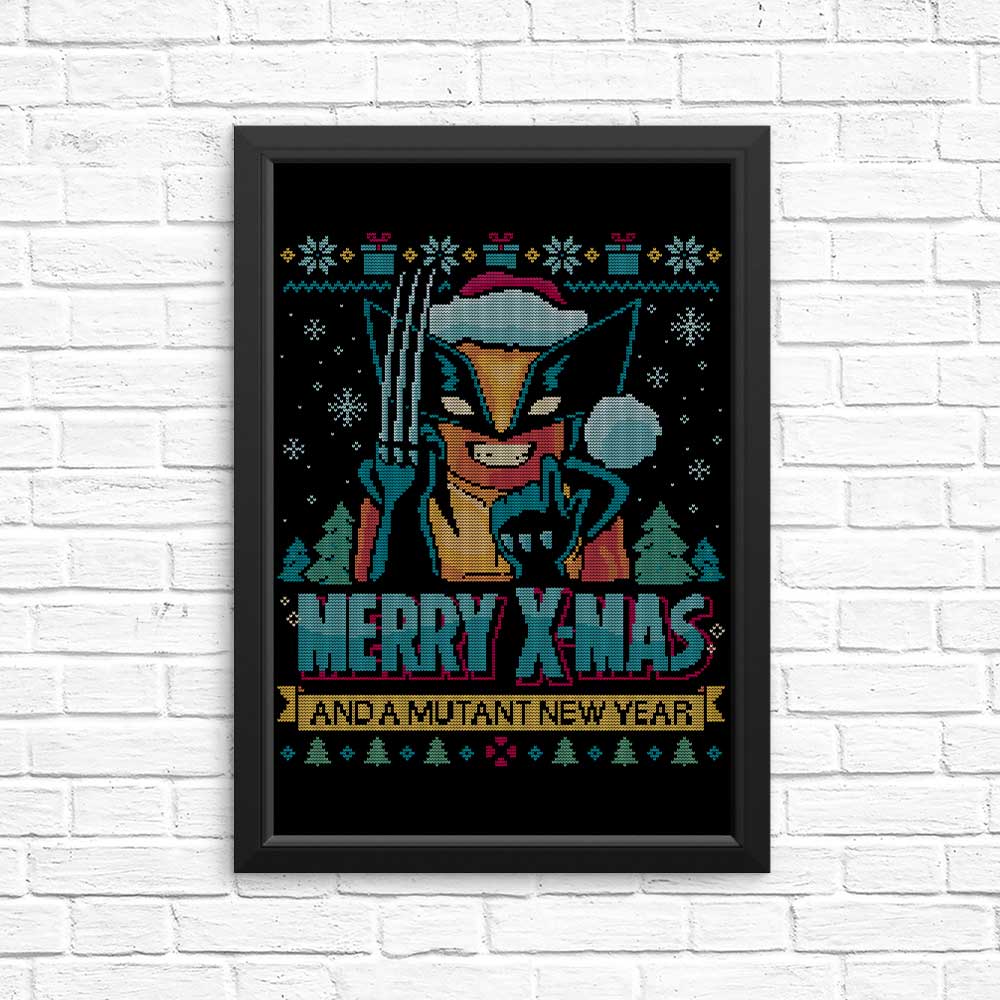 Adamantium Xmas - Posters & Prints