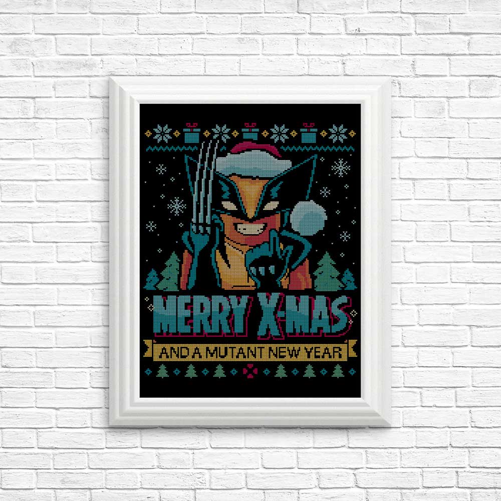 Adamantium Xmas - Posters & Prints