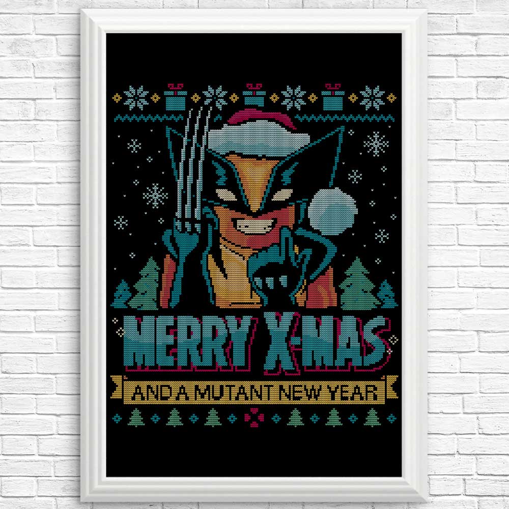 Adamantium Xmas - Posters & Prints