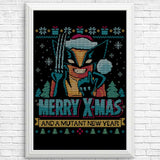 Adamantium Xmas - Posters & Prints