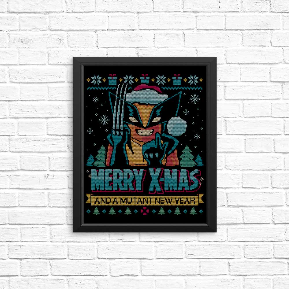 Adamantium Xmas - Posters & Prints