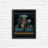 Adamantium Xmas - Posters & Prints