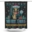 Adamantium Xmas - Shower Curtain