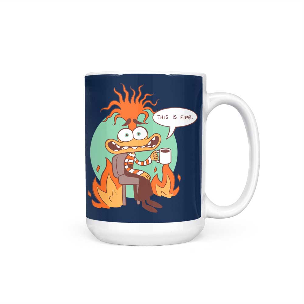 Anxiety is Fine - Mug