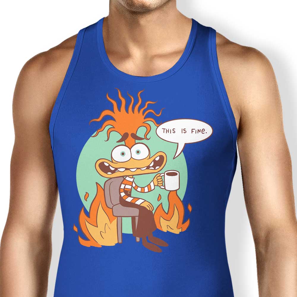 Anxiety is Fine - Tank Top