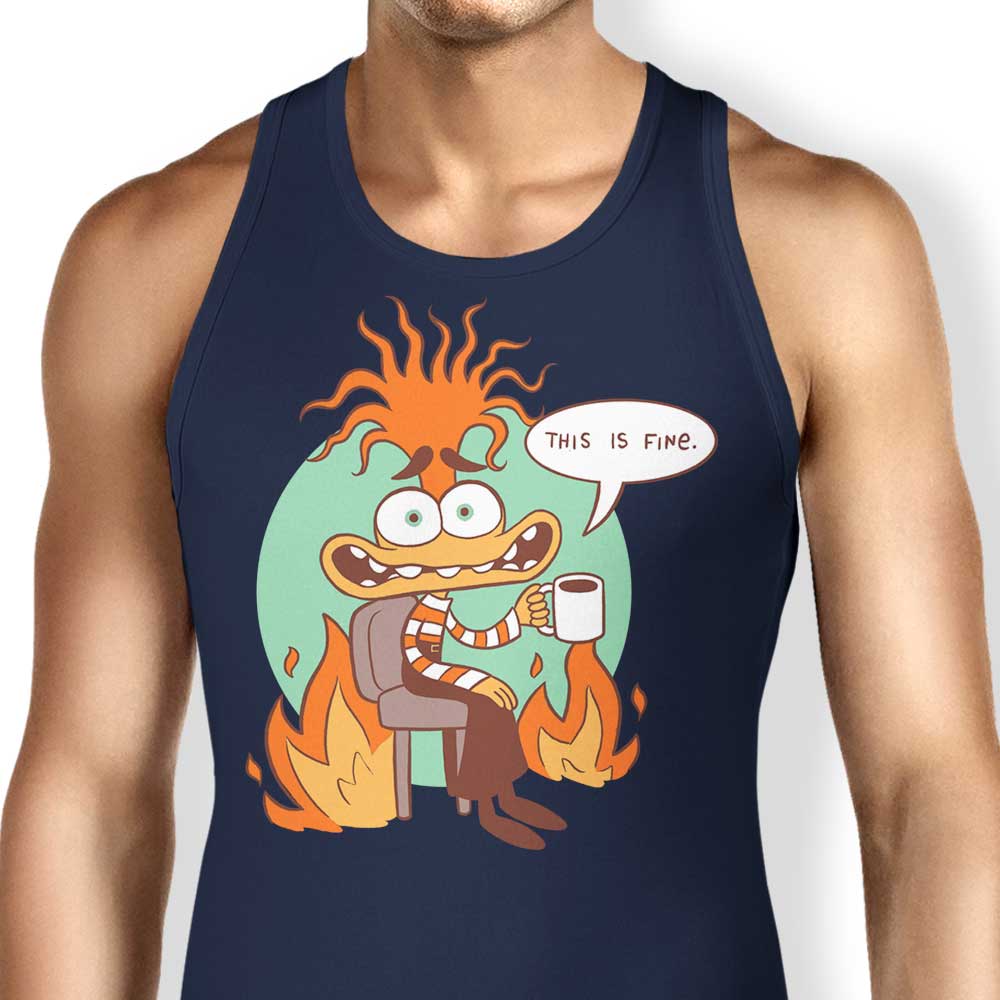 Anxiety is Fine - Tank Top