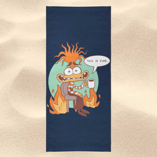 Anxiety is Fine - Towel