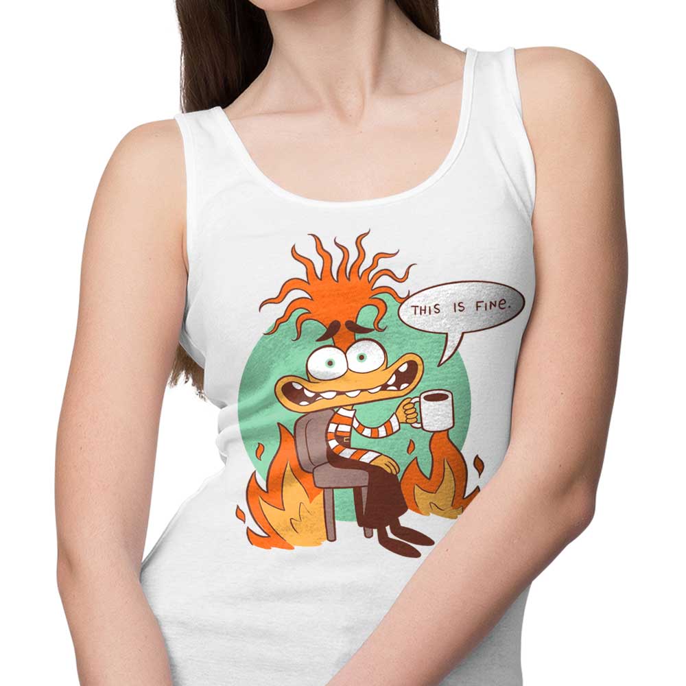 Anxiety is Fine - Tank Top