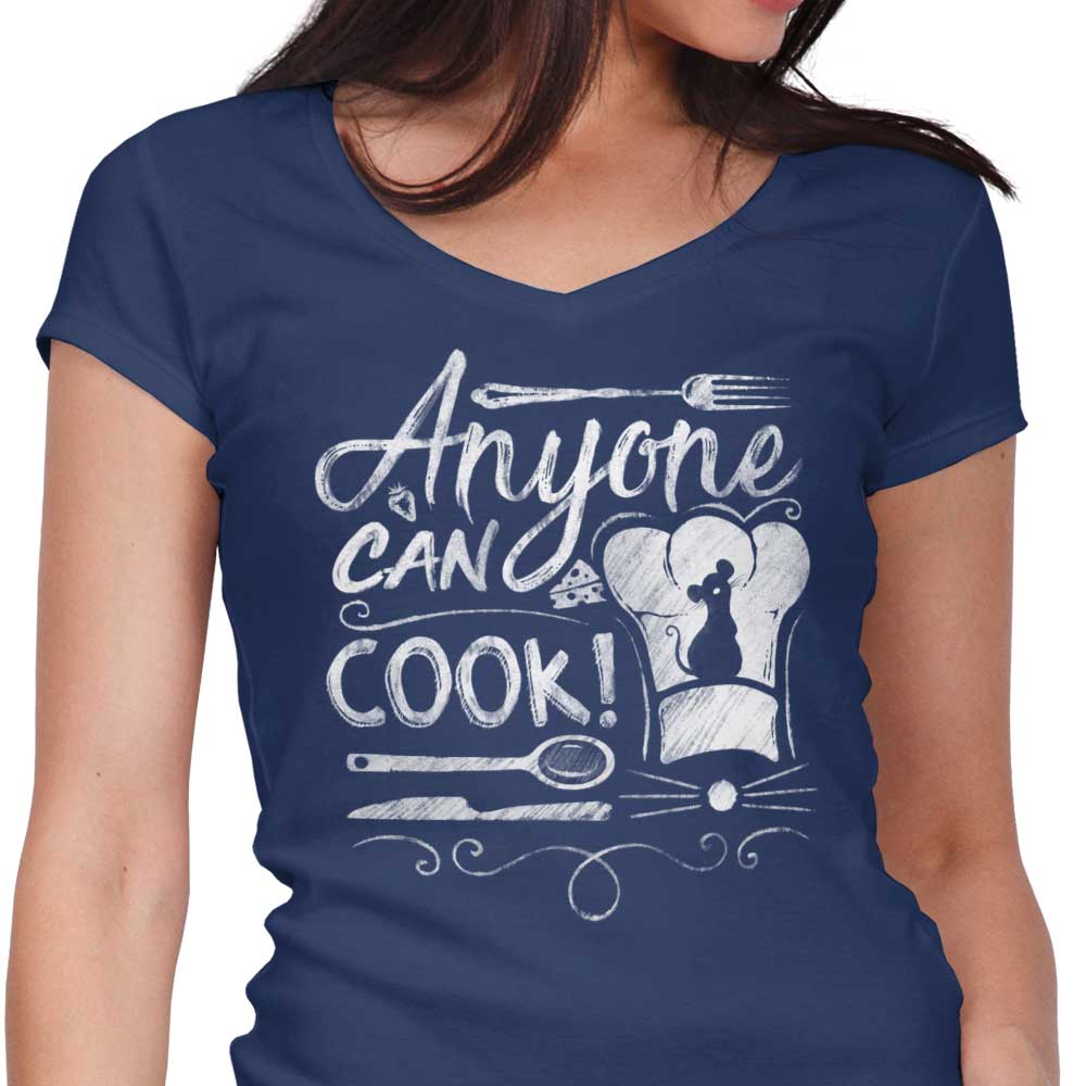 Anyone Can Cook - Women's V-Neck