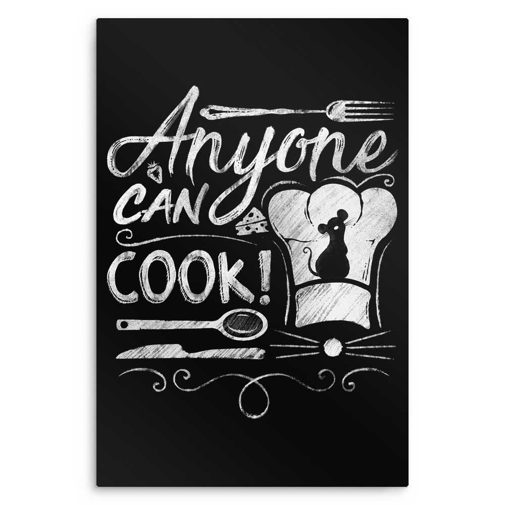 Anyone Can Cook - Metal Print