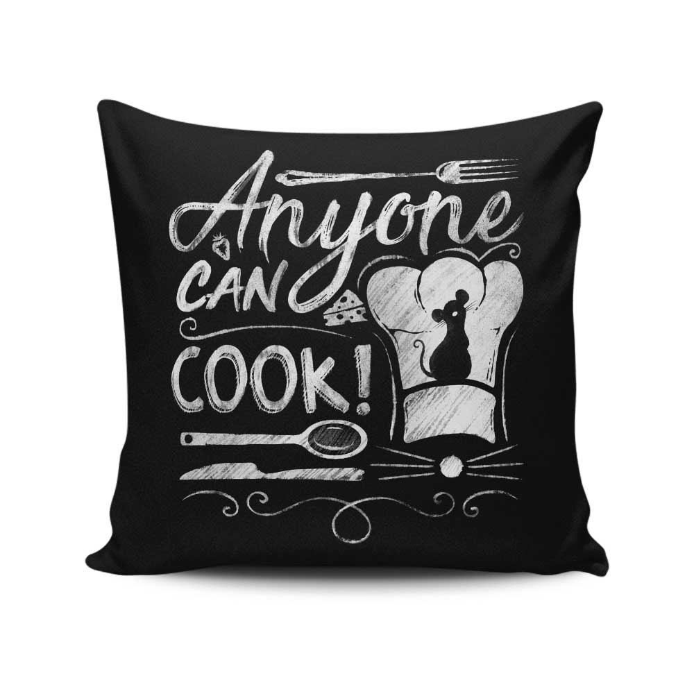 Anyone Can Cook - Throw Pillow