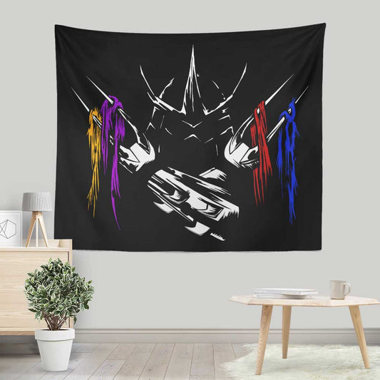 Armored Savagery - Wall Tapestry