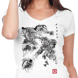 Attack of the Space Pirates - Women's V-Neck