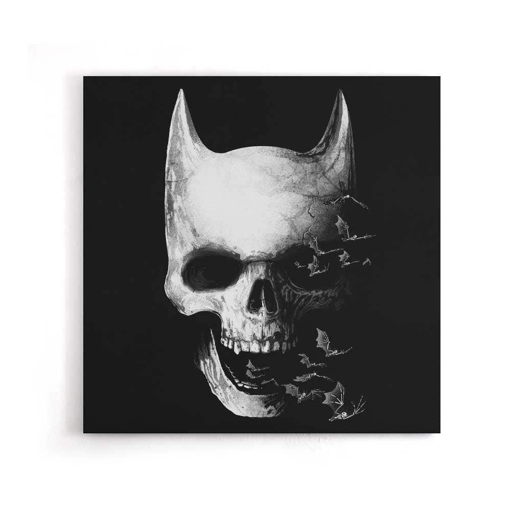 Bat Skull - Canvas Print