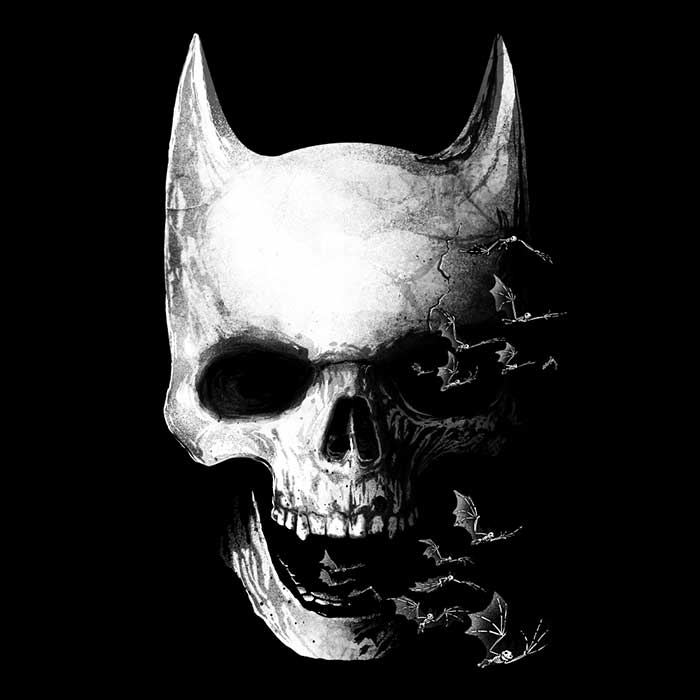 Bat Skull - Mousepad