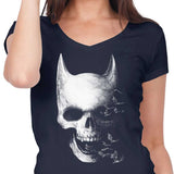 Bat Skull - Women's V-Neck