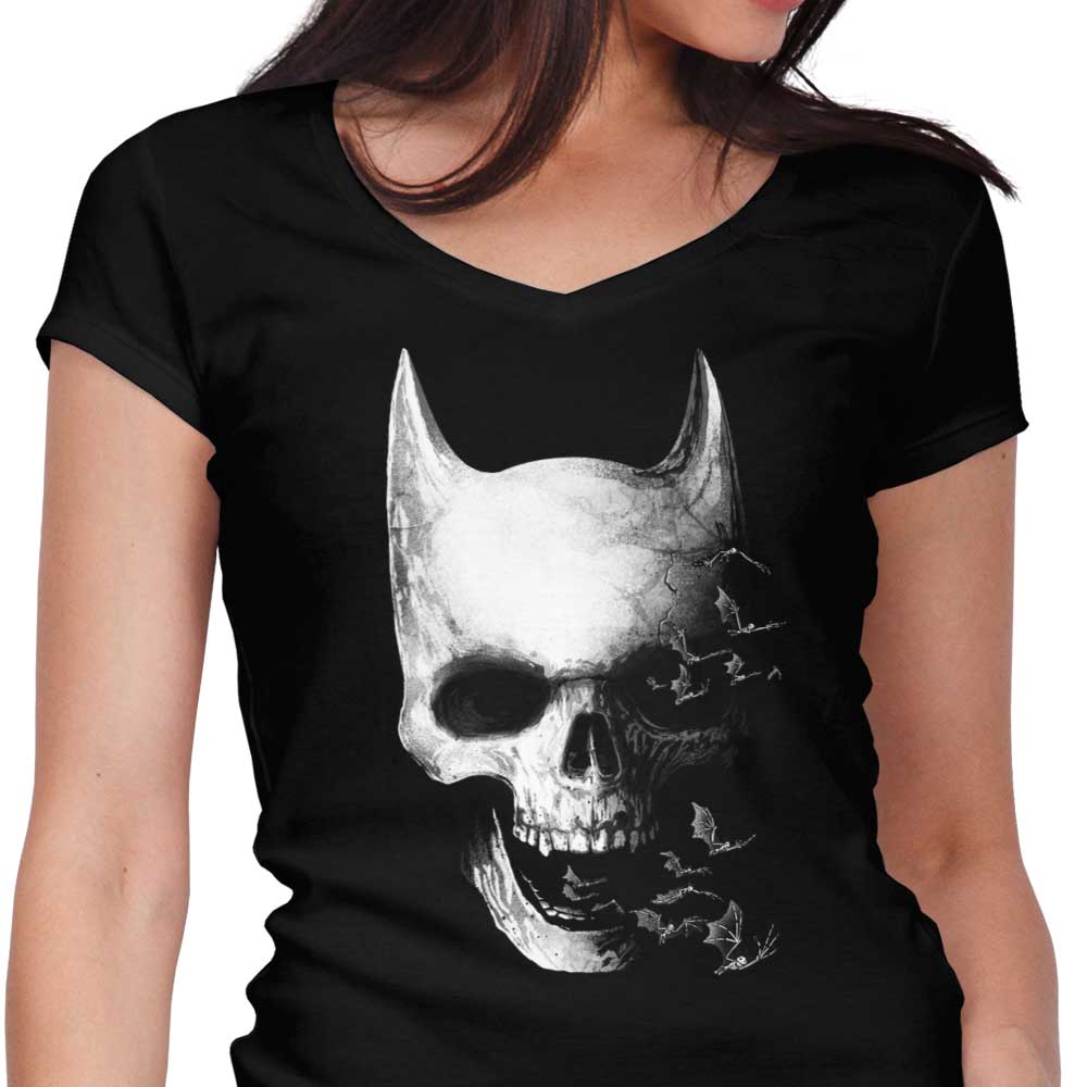 Bat Skull - Women's V-Neck