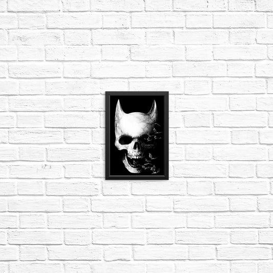 Bat Skull - Posters & Prints