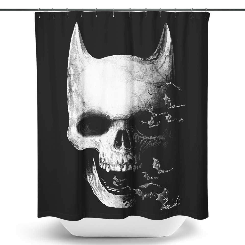 Bat Skull - Shower Curtain