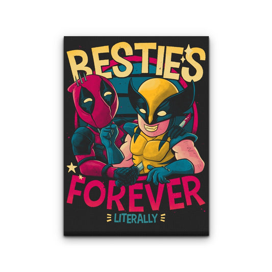 Besties Forever - Canvas Print