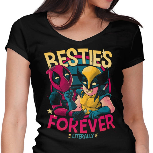 Besties Forever - Women's V-Neck