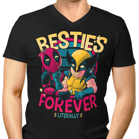 Besties Forever - Men's V-Neck