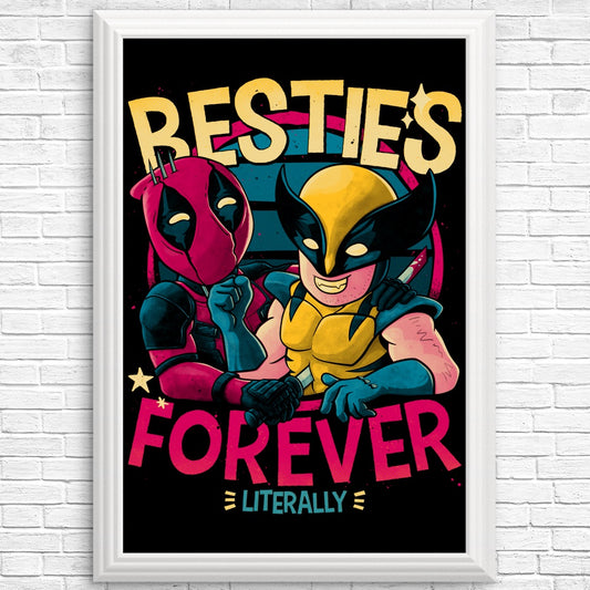 Besties Forever - Posters & Prints